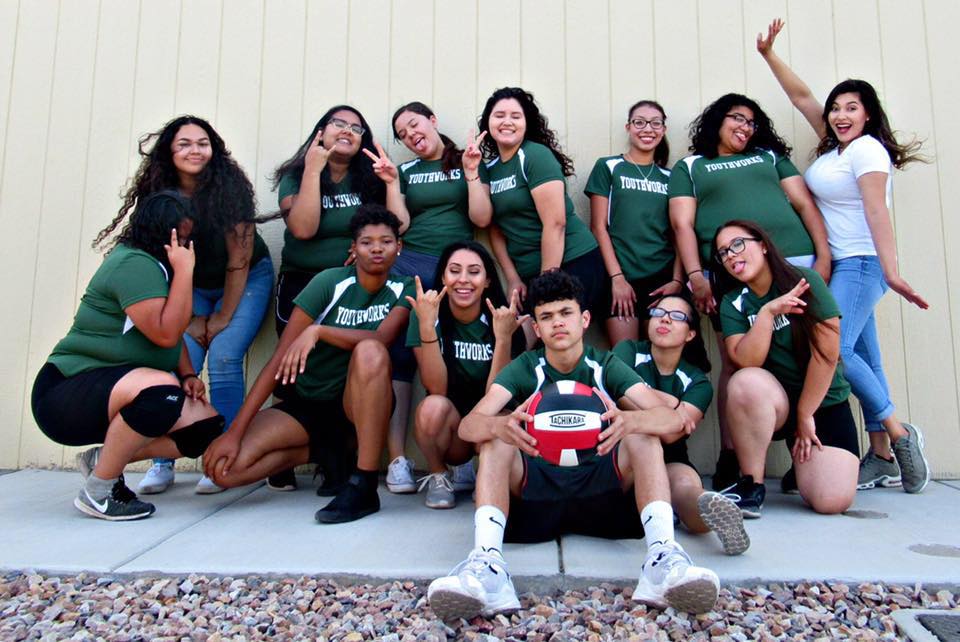 YouthWorks Volleyball Team Photo